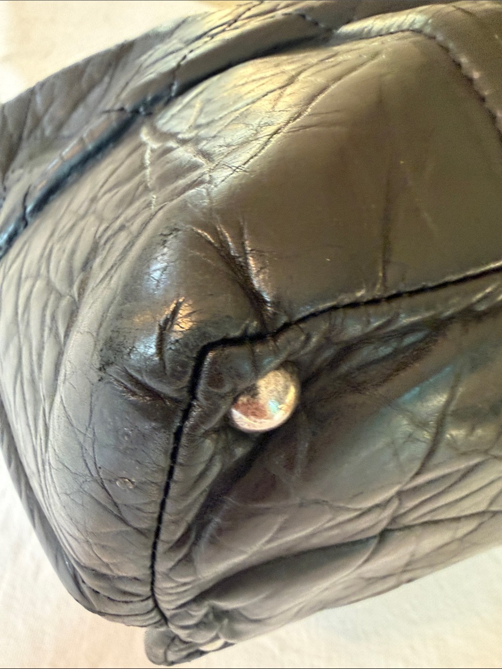Chanel Cambon Ligne Large Black Quilted Lambskin Tote Shoulder Bag - Picture 16 of 16